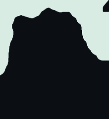 Predicted segmentation: bear, terrain