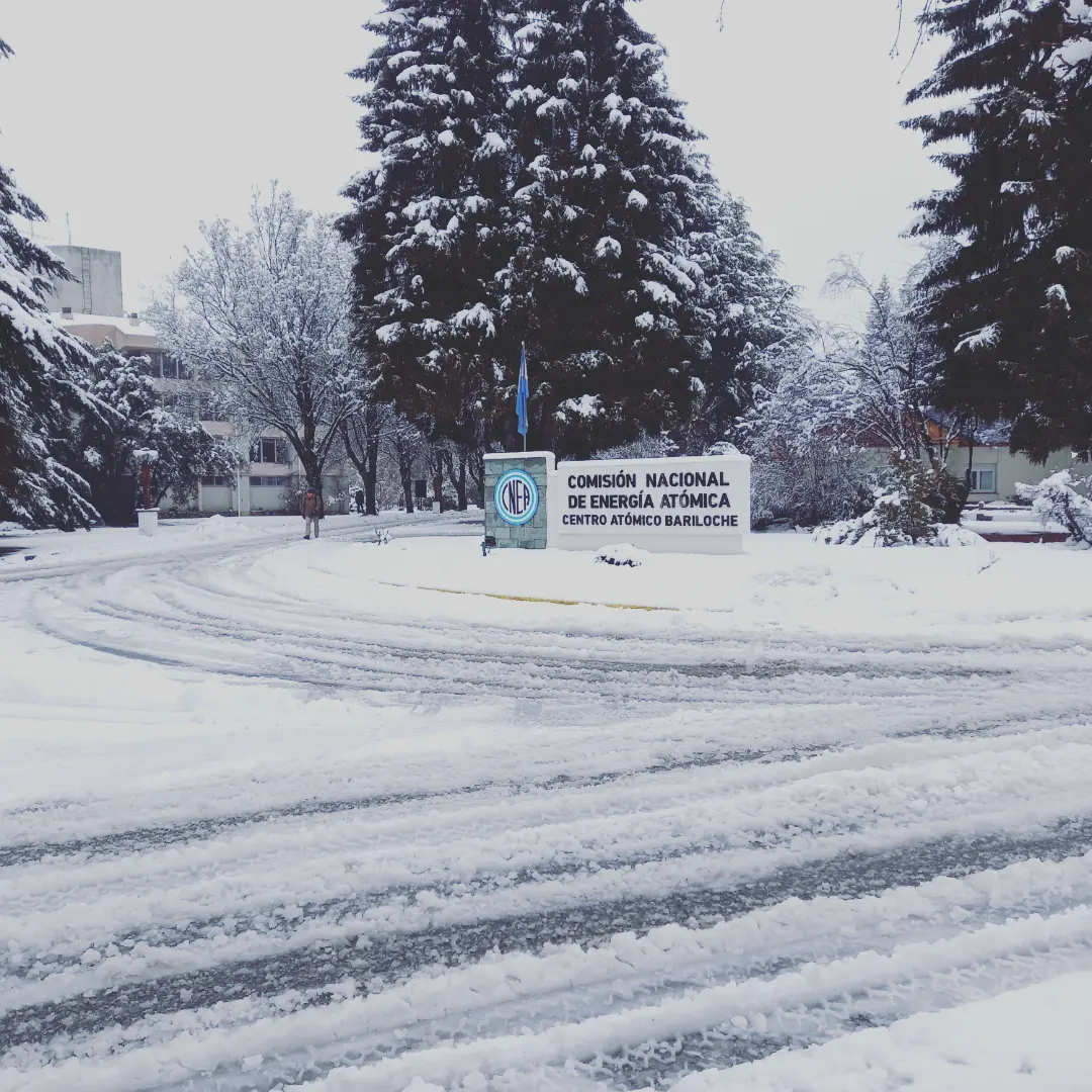 Instituto Balseiro in winter